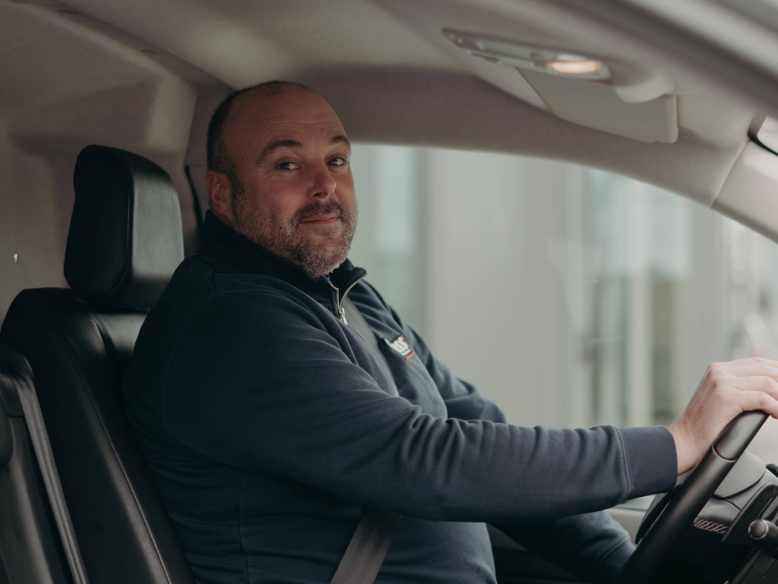 Clever Logistics - William de Flander onderweg naar voor een levering